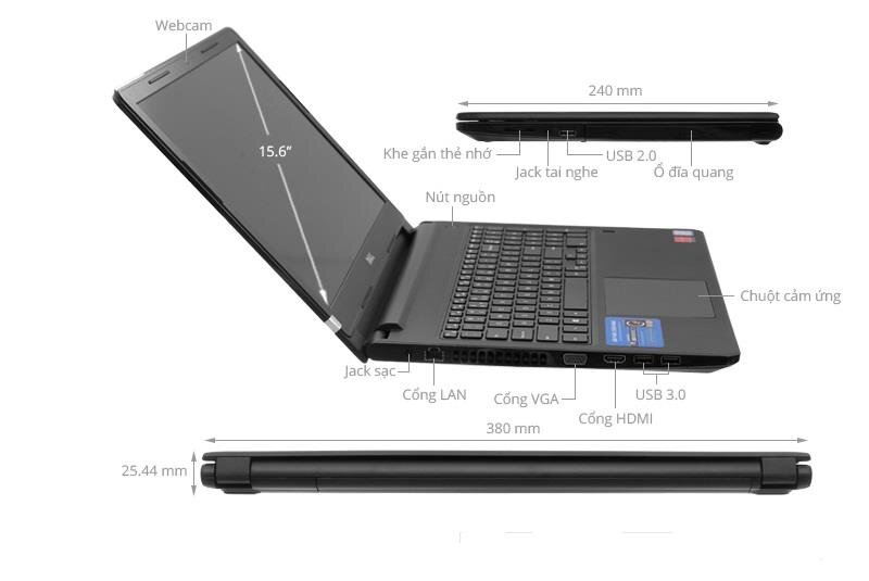 Laptop DELL VOSTRO 3578 NGMPF1 Core i7 Kabylake R VGA2Gb