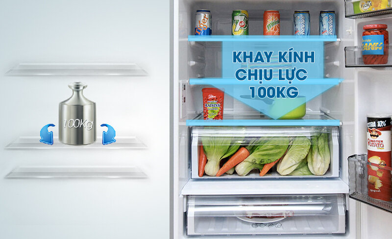 Tủ lạnh Panasonic 363 lít NR-BX418VSVN Tủ lạnh Panasonic 363 lít NR-BX418VSVN