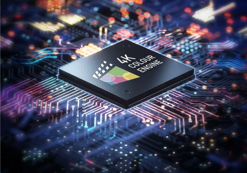 4K Colour Engine truyền tải hình ảnh sắc nét vượt trội