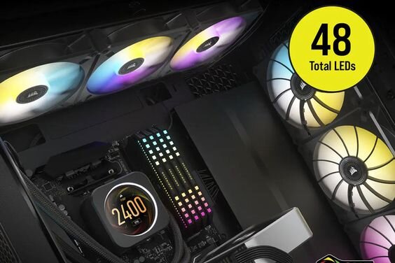 Tản nhiệt nước Corsair H150i ELITE CAPELLIX LCD
