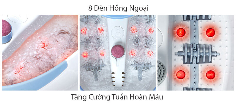 Bồn ngâm chân hồng ngoại Lanaform Luxury LA110415