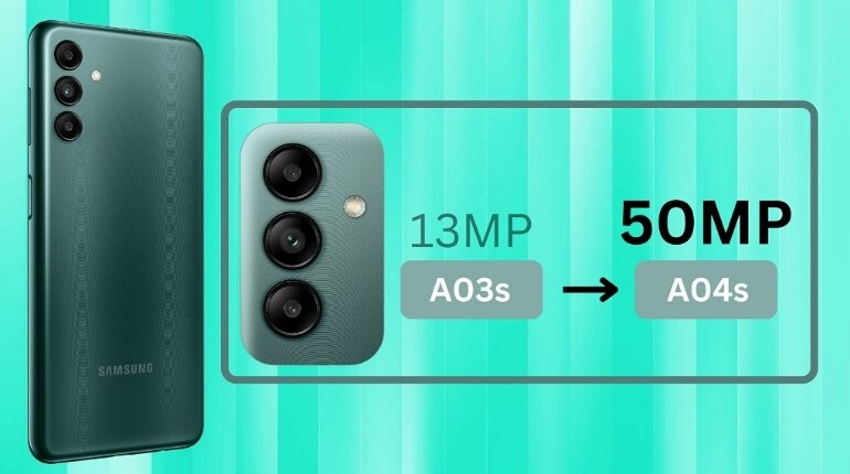 samsung galaxy a04s camera
