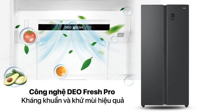 Tủ lạnh Aqua AQR-S480XA (BL)