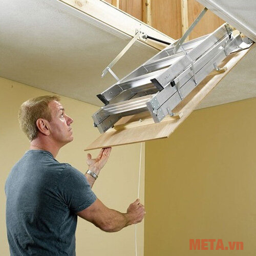 Thang nhôm gác xếp Nikawa LDA-2210