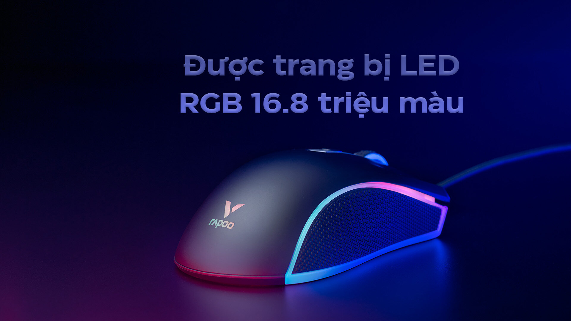 Chuột Gaming có dây Rapoo V28S