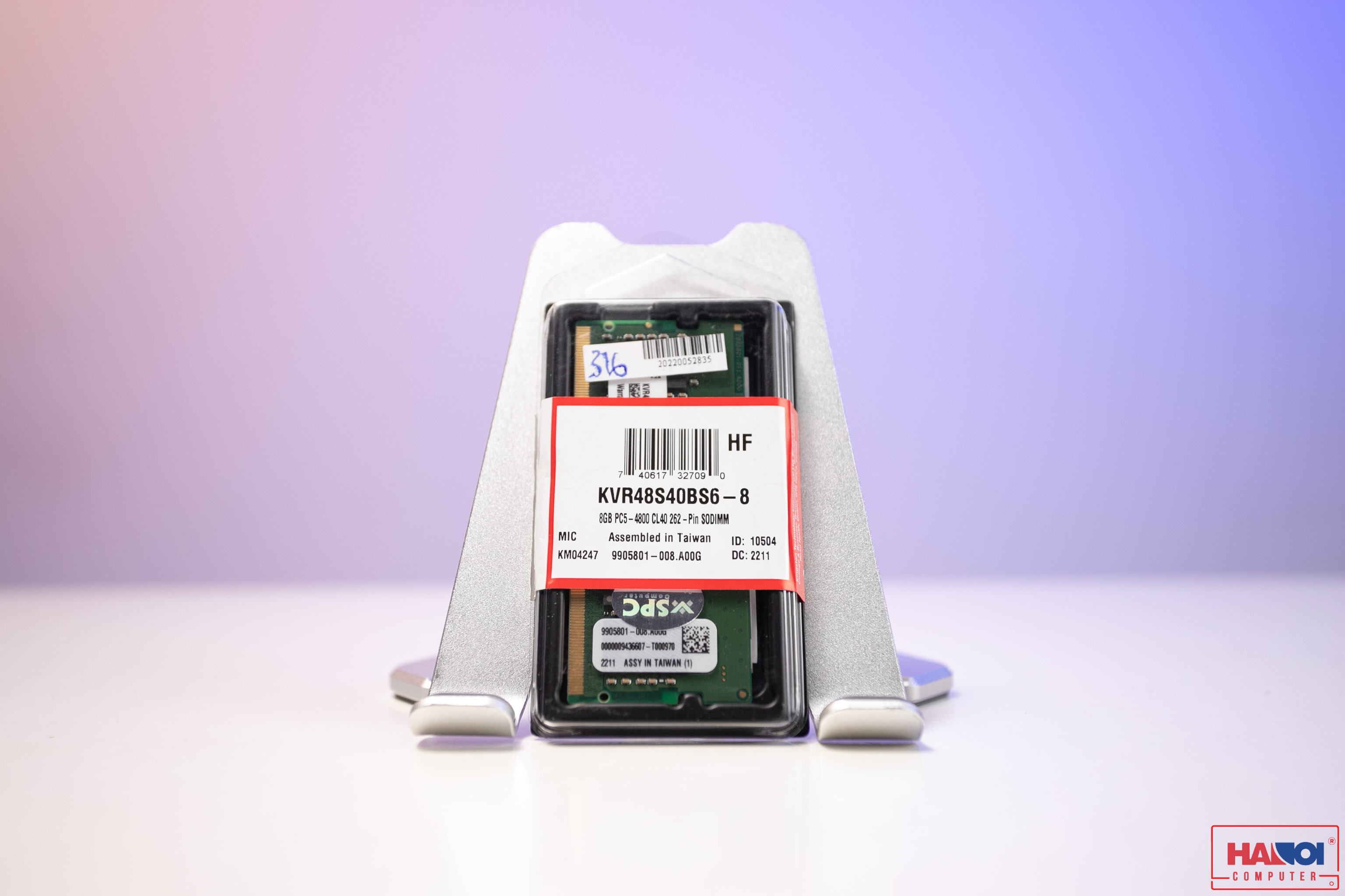 Ram Laptop Kingston (KVR48S40BS6-8) 8GB (1x8GB) DDR5 4800MHz 