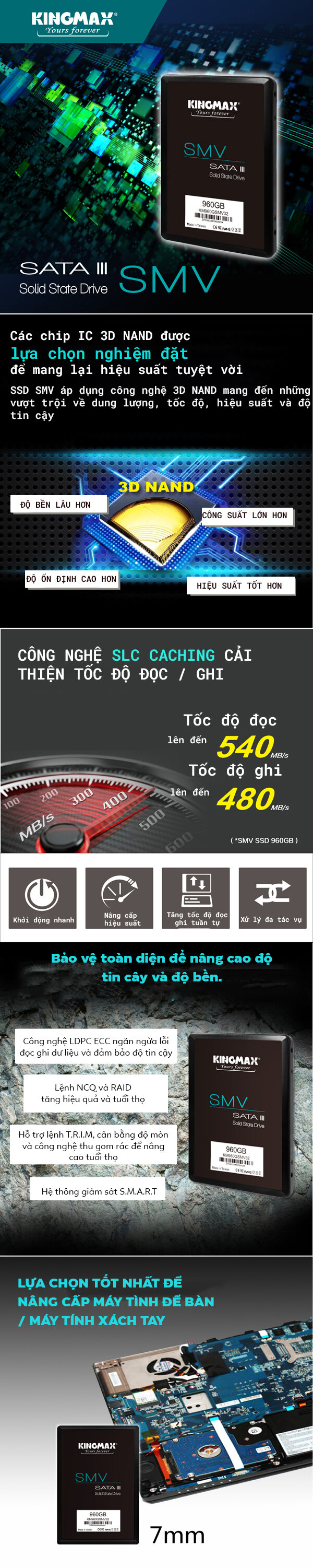 Ổ cứng SSD Kingmax SMV32