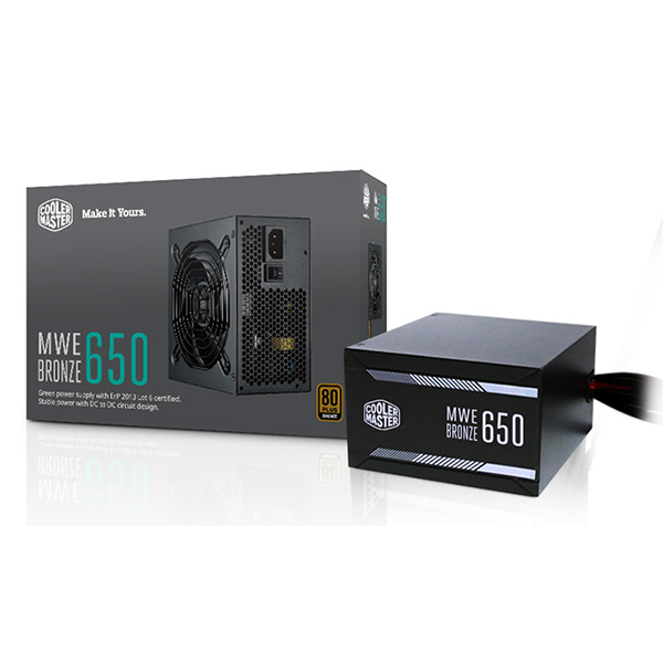 Nguồn Cooler Master MWE 650W V2 -80 Plus Bronze