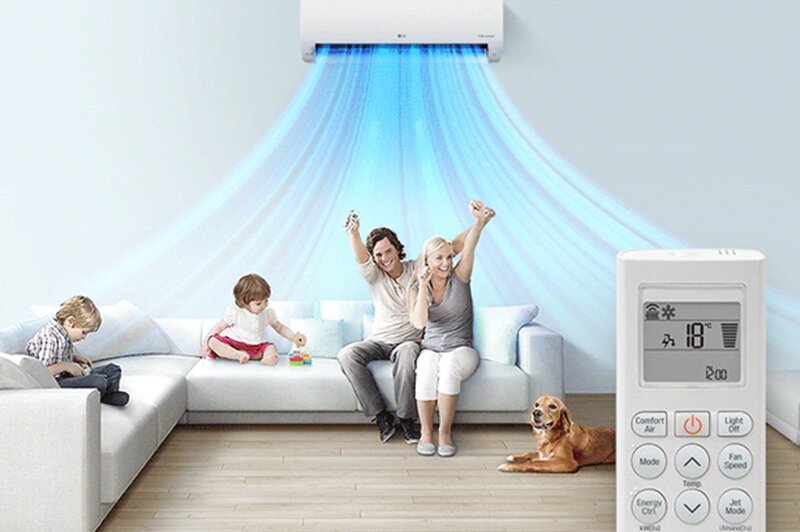 Điều hòa LG Inverter 12300 BTU 1 chiều IEC12M1 gas R-32