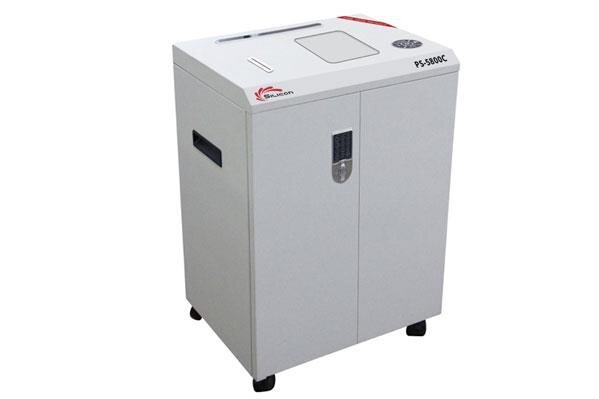 Máy hủy thẻ nhựa, lá bài, thẻ bài, voucher chuyên dụng Silicon PS-5800C