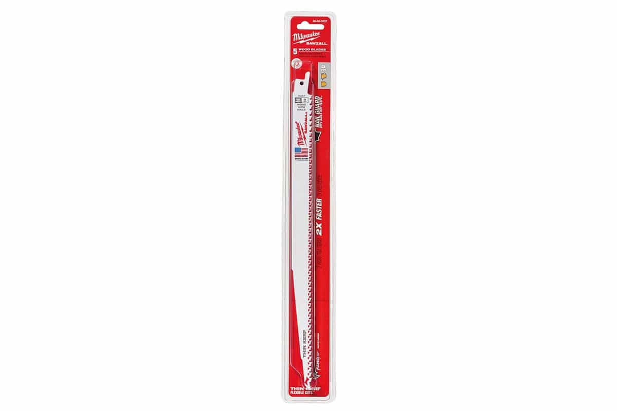 Bộ 5 lưỡi cưa kiếm gỗ loại mỏng T5-300.48mm Milwaukee 48-00-5037