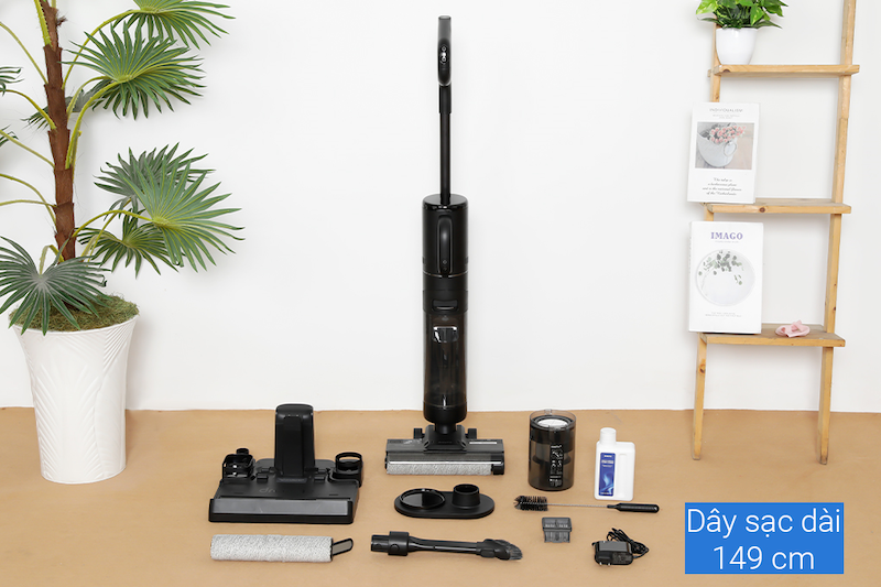 Thiết kế máy hút bụi lau nhà Dreame M12 (Ảnh: dienmayxanh).