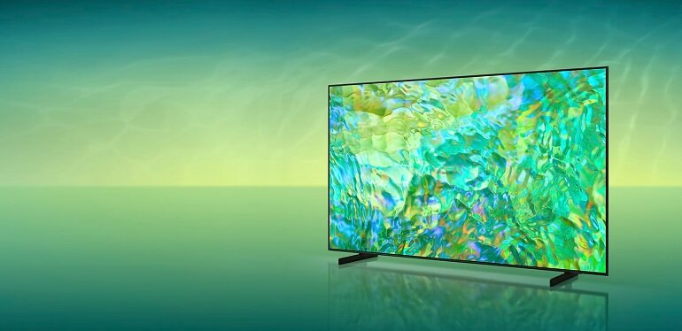 Smart tivi Samsung 4K 50 inch UA50CU8000 thiết kế