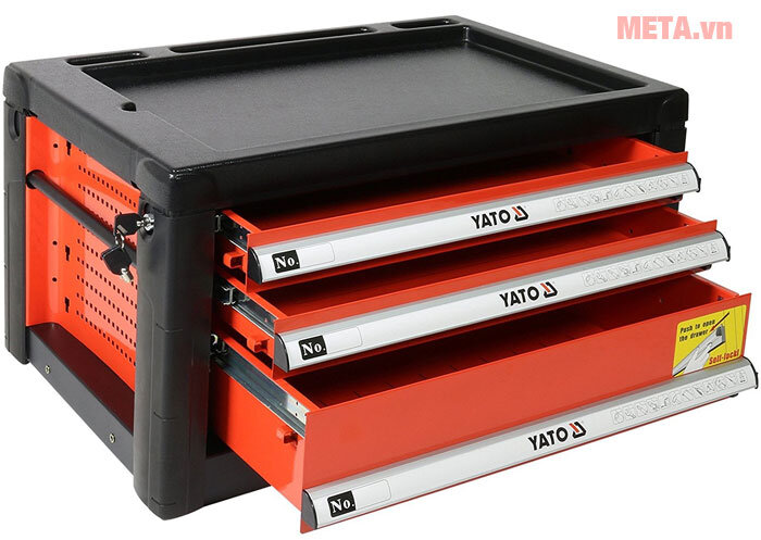 Tủ đựng đồ nghề Yato 3 ngăn YT-09151