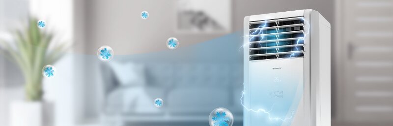 Điều hòa Gree 1 chiều 18000BTU GVC18AL-K6NNC7A làm mát nhanh