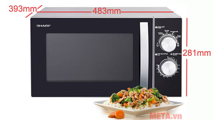 Lò vi sóng cơ Sharp R-31A2VN-S (23 lít)