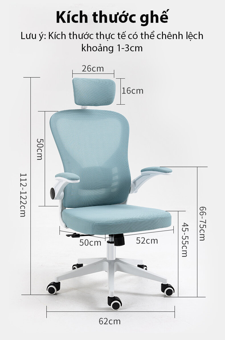 Ghế công thái học Legion YT030 Black 3