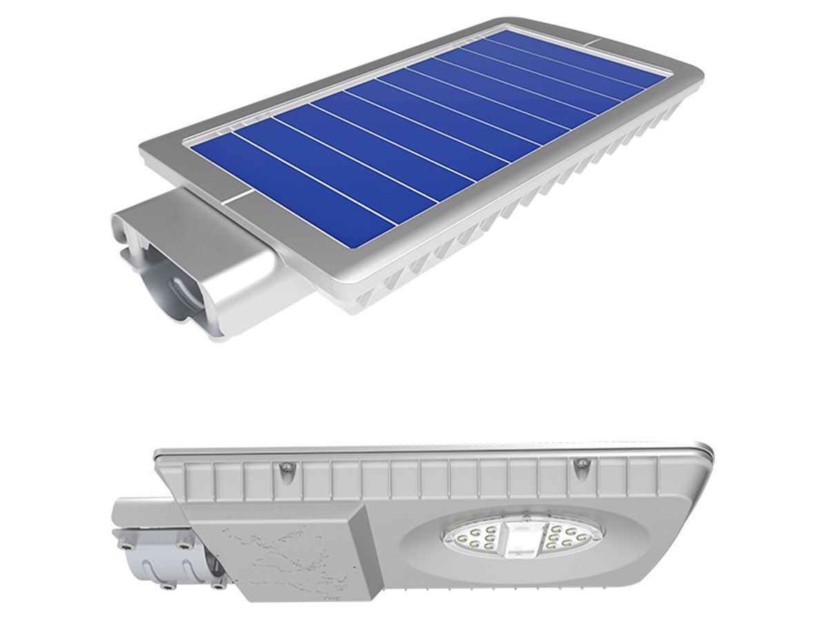Đèn đường năng lượng mặt trời chiếu sáng cực tốt ở khu vực rộng Đèn đường năng lượng mặt trời