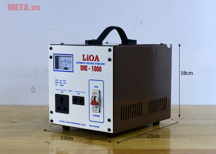 Ổn áp 1 pha Lioa 1KVA DRI 1000