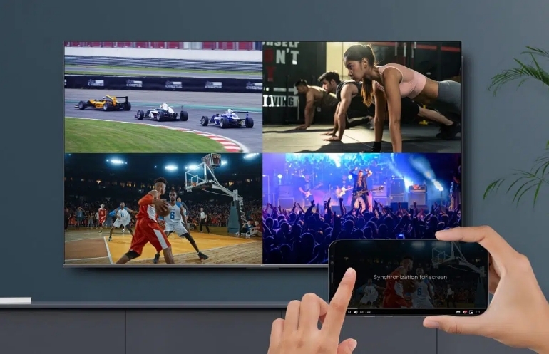 Google Tivi TCL QLED 4K 55 inch 55C745 9 Google Tivi TCL QLED 4K 55 inch 55C745 chế độ multi view 2.0