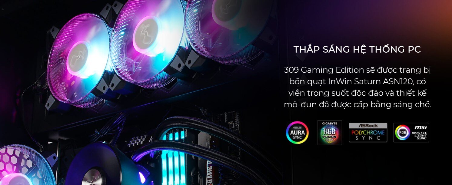 Vỏ Case Inwin 309 Gaming Edition (Mid Tower)