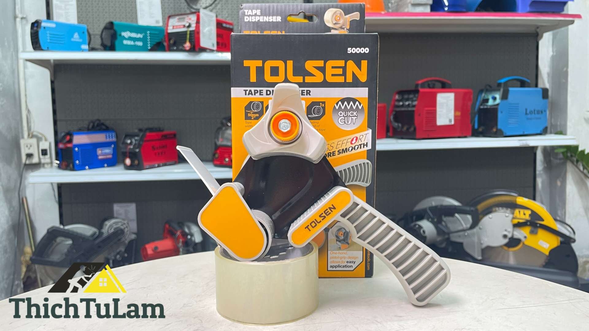 Bộ dán kéo keo Tolsen 50000