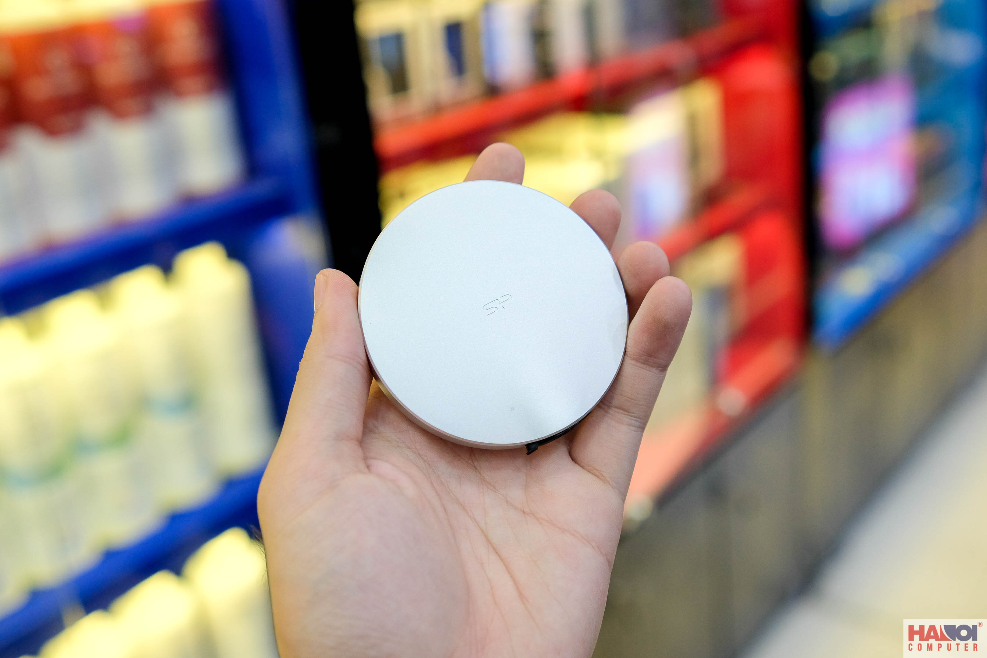 Ổ cứng di động SSD SILICON POWER Bolt B80 256GB Bạc,USB TypeC - SP256GBPSDB80SCS