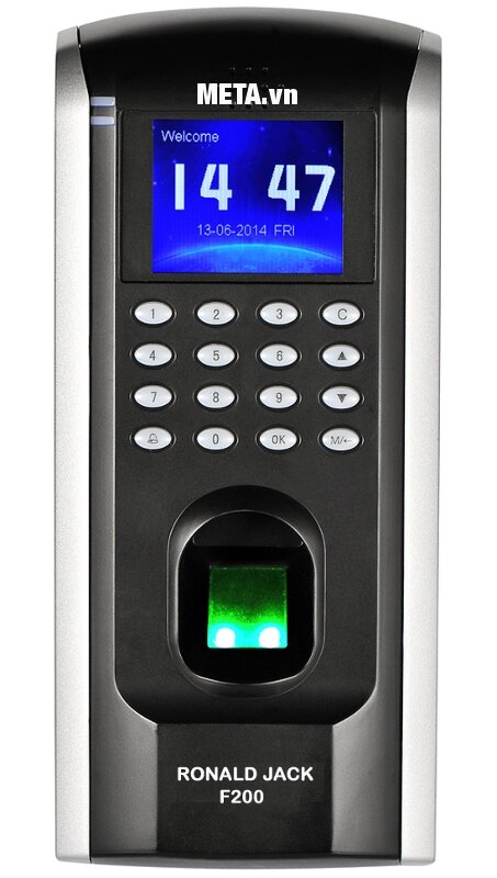 Máy chấm công vân tay và kiểm soát cửa Ronald Jack F200