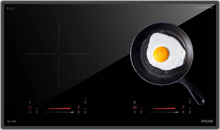 Bếp từ âm 2 vùng nấu Spelier SPM-998I Plus 