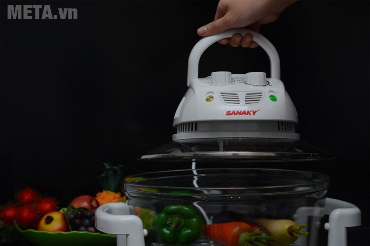 Lò nướng thủy tinh Sanaky VH 148T/D - 14 lít