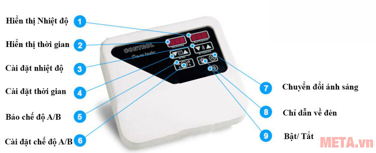 Máy xông hơi khô Amazon AM45MI