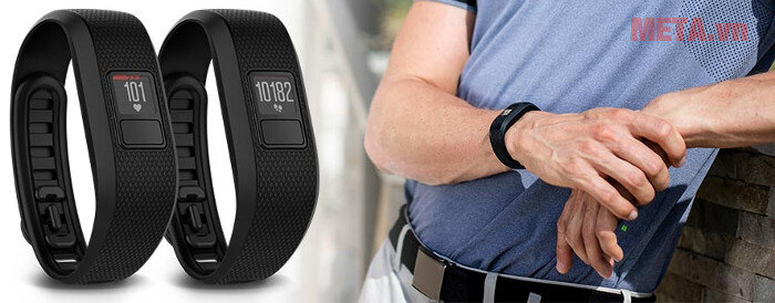 Vòng đeo tay theo dõi sức khỏe Garmin Vivofit 3