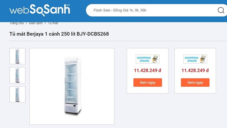 Lưu ý khi sử dụng tủ mát trưng bày đồ uống Berjaya BJY-DCBS268