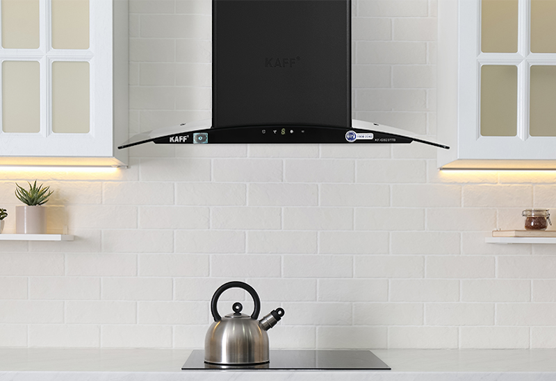 Thiết kế của máy hút mùi KAFF KF-GB207TB (Ảnh: Kaff).