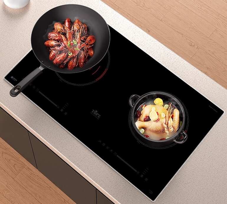 Bếp từ đôi Topy TP-F77 Plus