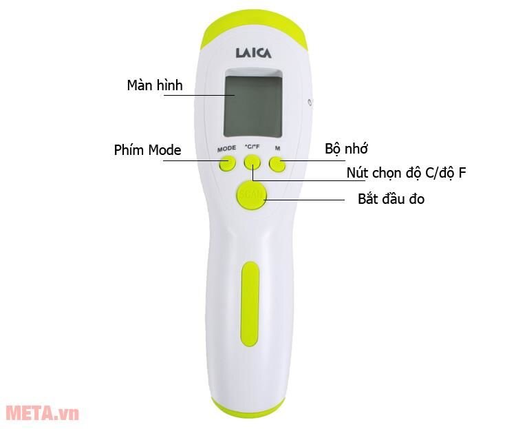 Nhiệt kế hồng ngoại đa chức năng Laica SA5900
