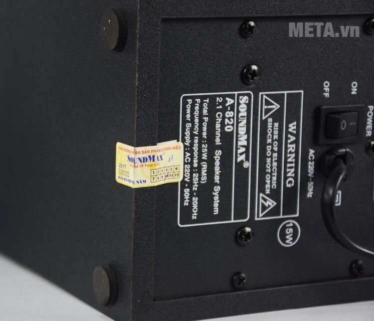 Loa vi tính SoundMax A820 2.1