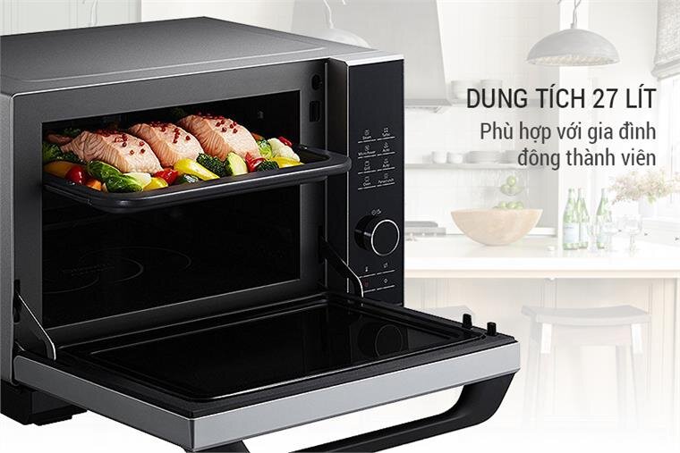 Lò vi sóng hơi nước siêu nhiệt Panasonic NN-DS596BYUE 27L