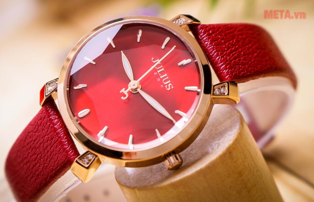 Đồng hồ nữ Hàn Quốc Julius JA-1158 dây da