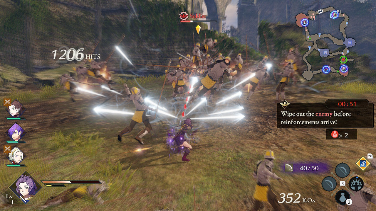 Thẻ Game Nintendo Switch - Fire Emblem Warriors: Three Hopes 3