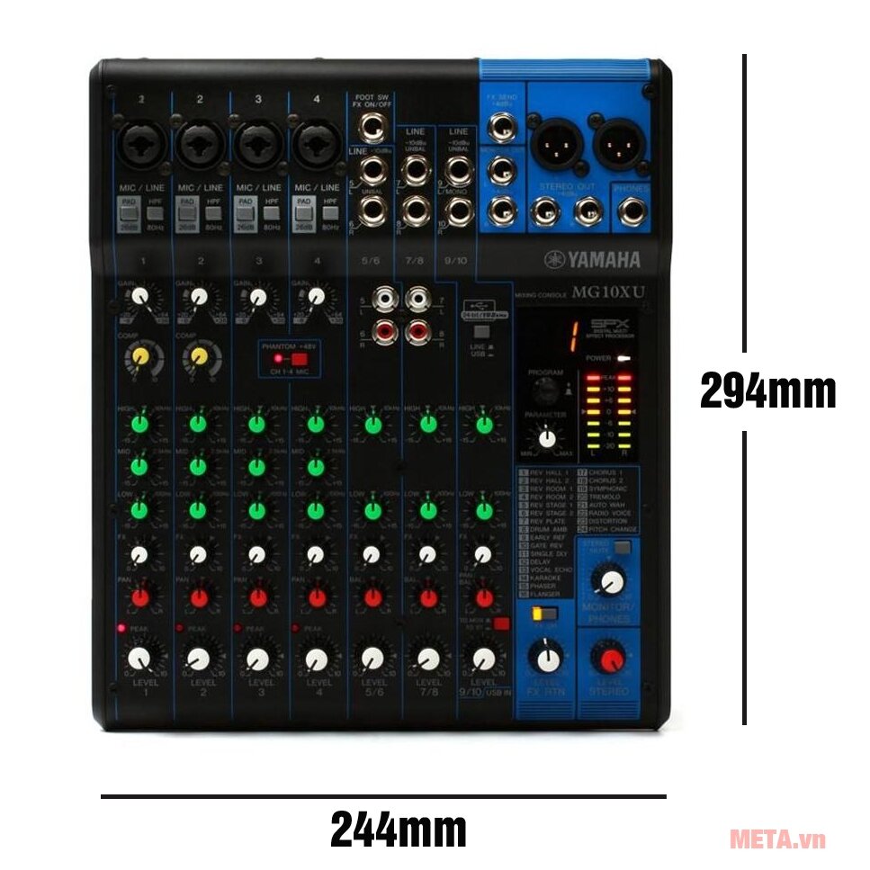 Mixer Yamaha MG10XU