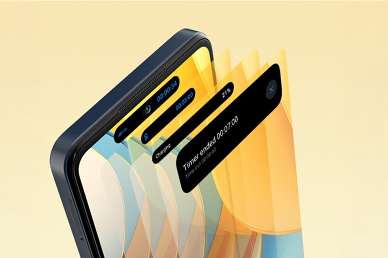 Màn hình của ZTE Nubia V60 Design mang lại trải nghiệm thị giác ấn tượng