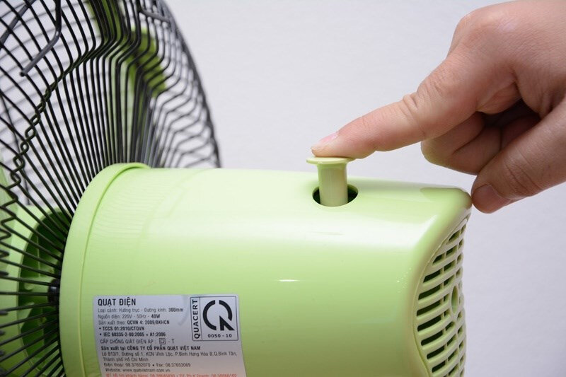 Quạt bàn Asia B12001 xanh lá Quạt bàn Asia B12001 xanh lá