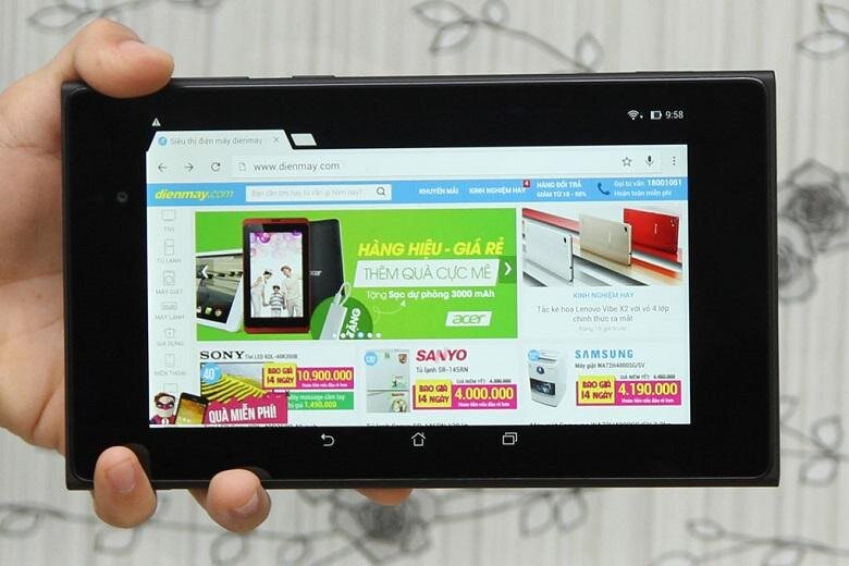 Máy tính bảng Asus MeMO Pad 7 (ME572CL) Máy tính bảng Asus MeMO Pad 7 (ME572CL)