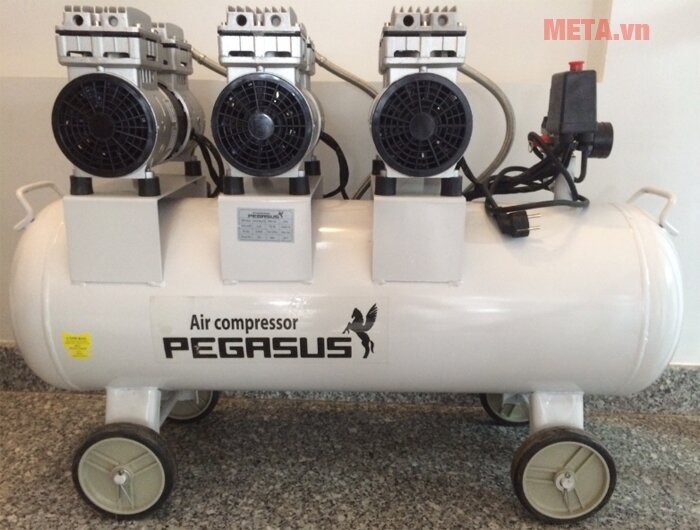 Máy nén khí không dầu giảm âm TM-OF750x3-70L (3HP) Máy nén khí không dầu giảm âm TM-OF750x3-70L (3HP)