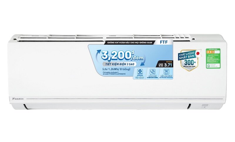Điều hòa Daikin 12000 BTU 1 chiều FTF35XAV1V gas R-32