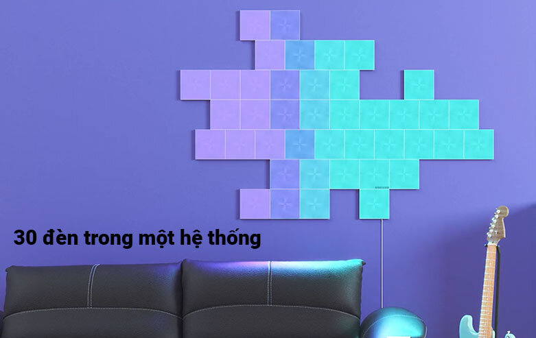 Đèn thông minh Nanoleaf Canvas Smarter Light Kit (NL29-0002SW-9PK) | 30 đèn trong một hệ thống