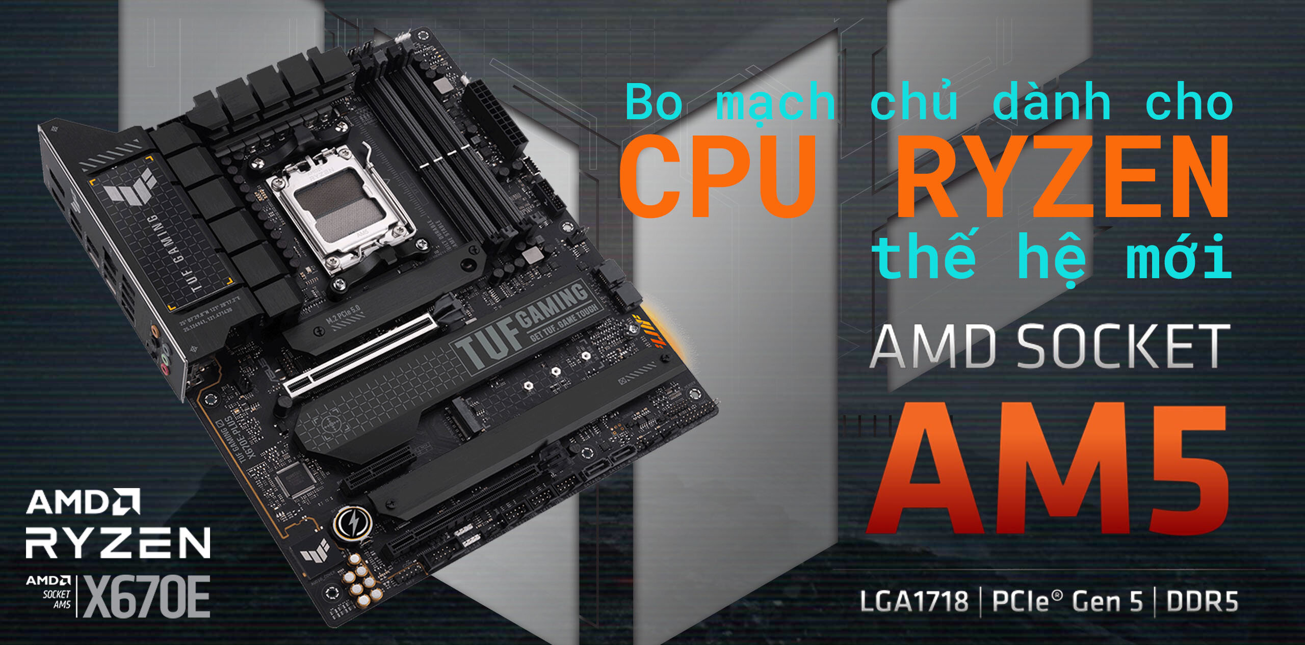 Mainboard ASUS TUF GAMING X670E-PLUS WIFI