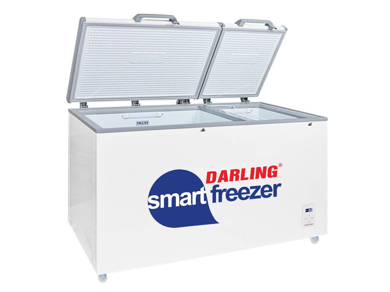 Tủ đông mát có 4 bánh xe Darling DMF-7699WS-2