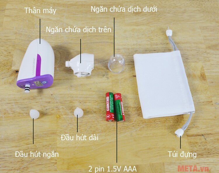Máy hút mũi cho em bé Baby Nose Vacuum Lanaform LA131103